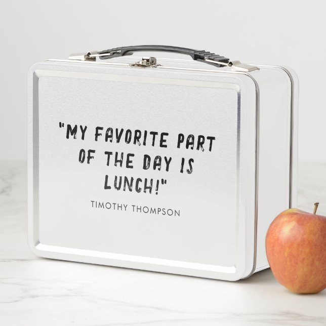 Lunch Box Citation de déjeuner Amour Drôle (En situation)