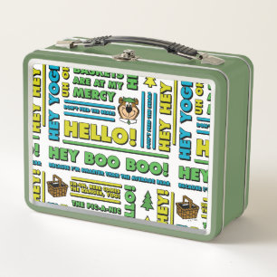 Lunch Box Citations de pique-nique de Yogi Bear et Motif d'e