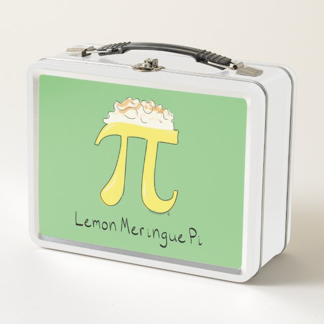 Lunch Box Citron Meringue Pi Cute Math Pi Day Boîte à lunch (Devant)