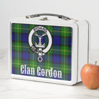 Clan Gordon Crest Badge & Tartan