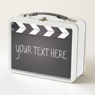 Lunch Box Classeur de réalisateur personnalisé Votre texte