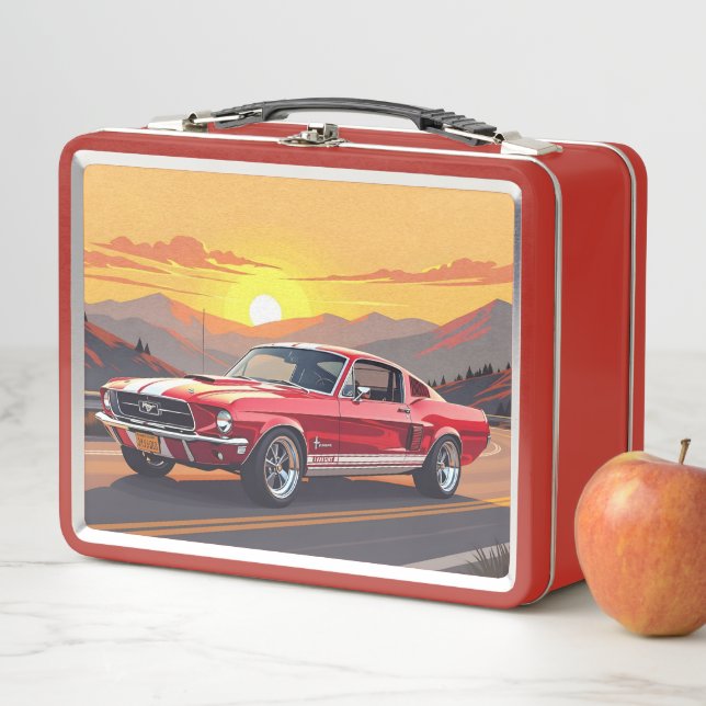 Lunch Box Classic Muscle Car 1967 (En situation)