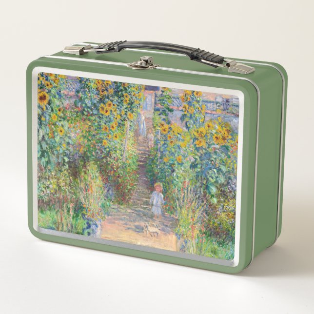 Lunch Box Claude Monet - Le jardin de l'artiste à Vetheuil (Devant)