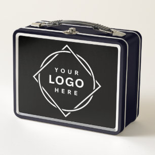 Lunch Box Code QR noir élégant et élégant