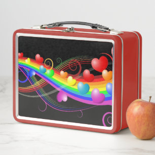 Lunch Box Coeurs et tourbillons