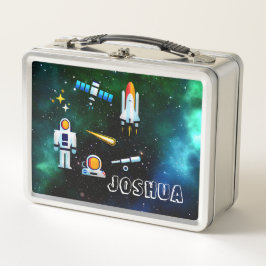 Lunch Box Collage d'astronautes amusants