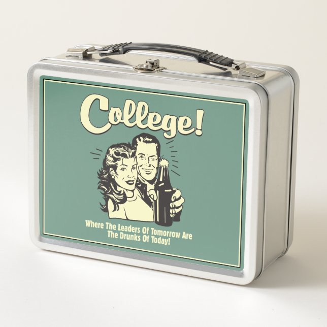 Lunch Box Collège : Les dirigeants demain se sont enfuis auj (Devant)