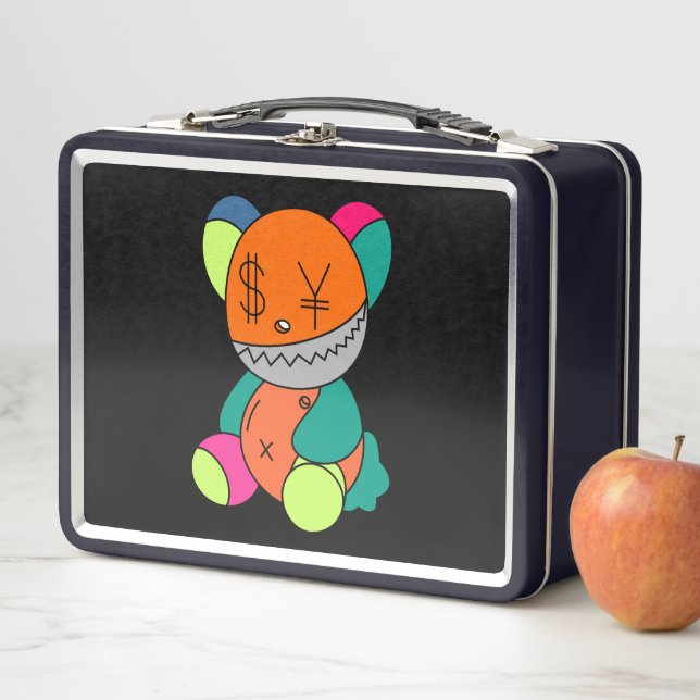 Lunch Box Colorful bear (En situation)