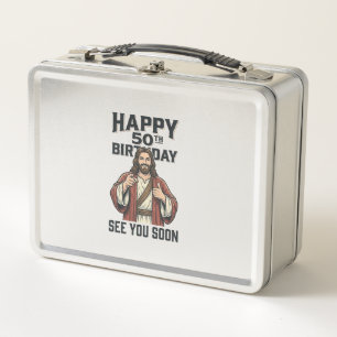 Lunch Box Conception de l'humour religieux pour votre 50e an
