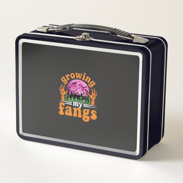 Lunch Box Conception de vampire Halloween Croissance de mes  (Devant)