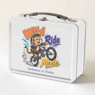 Lunch Box Conception de vélo BMX Tiger personnalisée