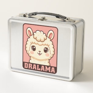 Lunch Box Conception d'illustration de lama mignon