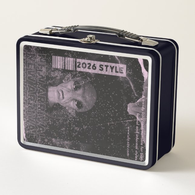 LUNCH BOX CONCEPTION D'OVNI (Devant)