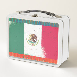 Lunch Box Conception du drapeau mexicain
