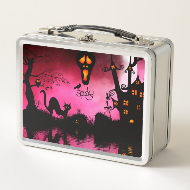 Lunch Box Conception éffrayante et drôle d'halloween (Devant)