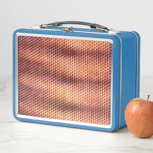 Lunch Box Conception moderne abstraite de motif numérique 12 (En situation)