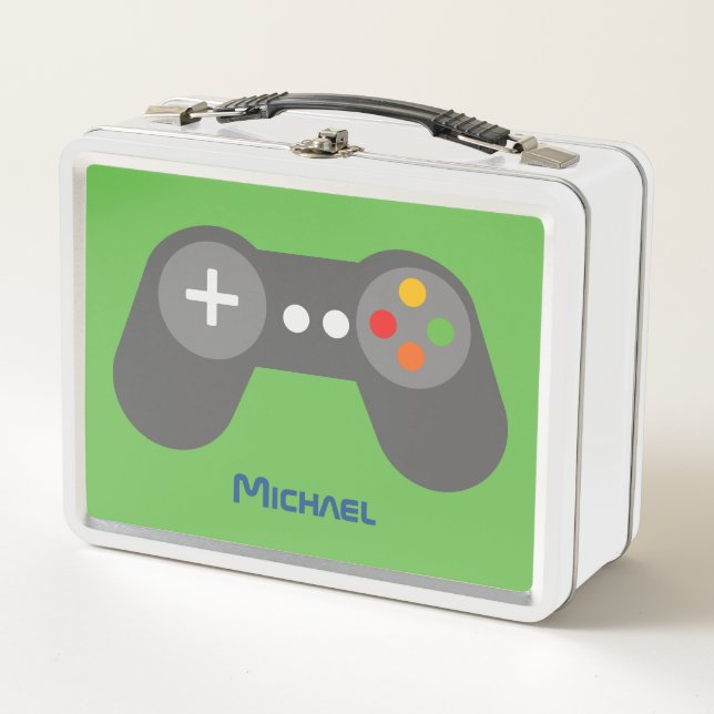 Lunch Box Contrôleur de jeu vidéo vert (Devant)