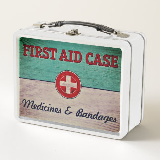 Lunch Box Coque vintage de premiers secours