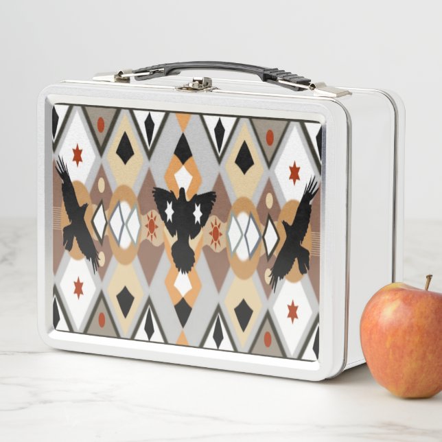 Lunch Box Corneille amérindienne (En situation)