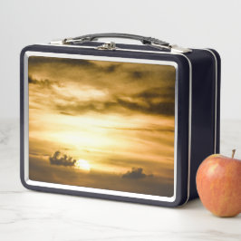 Lunch Box Coucher De Soleil Sur L'Océan Pacifique