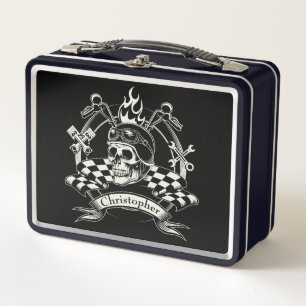 Lunch Box Crâne moto