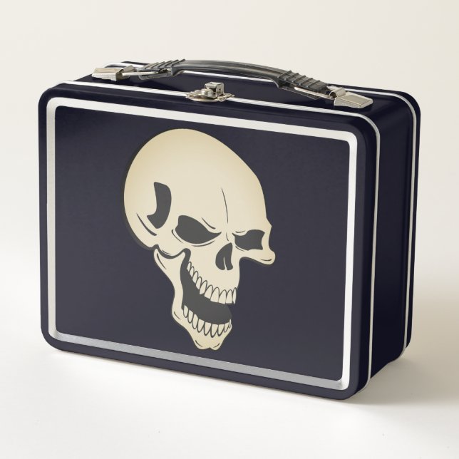 Lunch Box Crâne noir (Devant)