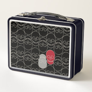 Lunch Box Crânes - Noir de chauve-souris et Blanc d'os