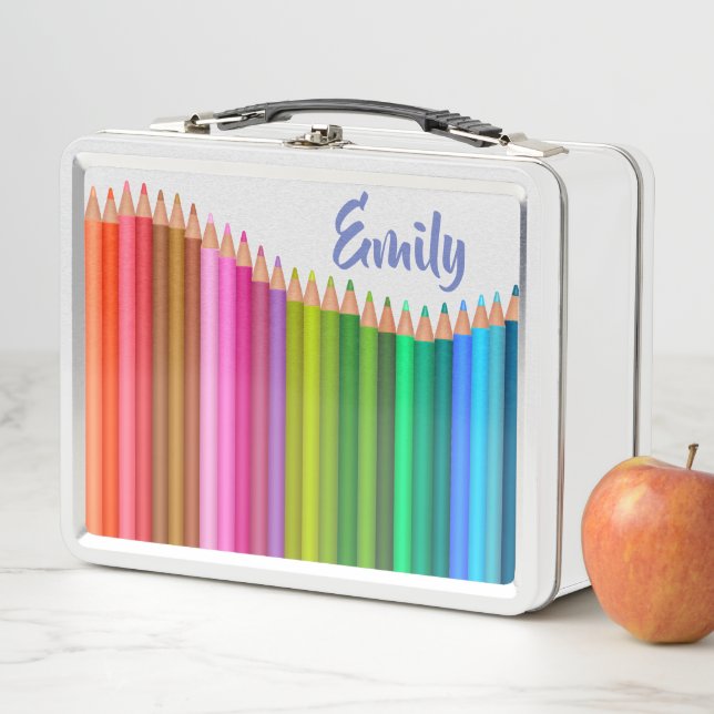 Lunch Box Crayons de couleur (En situation)