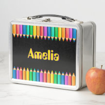 Crayons de couleurs arc-en-ciel vives pour enfants