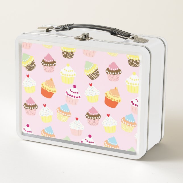 Lunch Box Cupcake Party Lunbox (Devant)