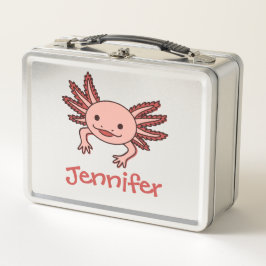 Lunch Box cute Axolotl