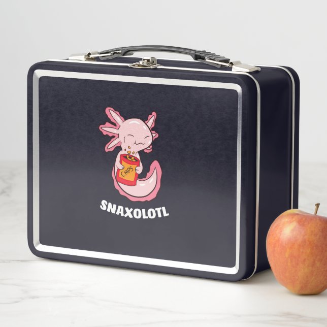 Lunch Box Cute Axolotl Lover Snaxolotl Kawaii (En situation)