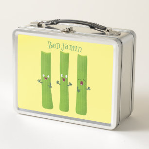 Lunch Box Cute céleri bâtons trio caricature légumes