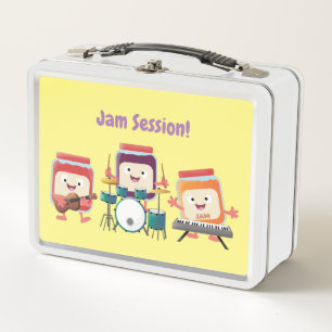 Lunch Box Cute confiture session dessin animé musicien humou