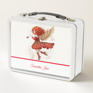 Lunch Box Cute Magique Petit Rouge Flying Fairy Girly