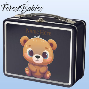 Lunch Box Cute Teddy Oear Kids Animal Cartoon 🧸 graphique