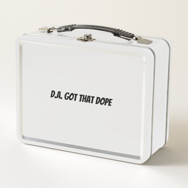 Lunch Box d.a. a eu cette boîte à lunch (Devant)