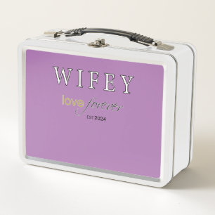 Lunch Box Date d'inscription de Wifey Eternal Love personnal