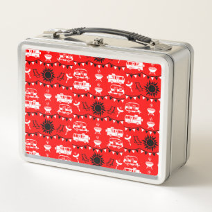 Lunch Box Décor camping Caravan