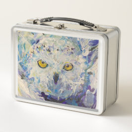 Lunch Box Déjeuner de connaissances sur le vol de hibou Snow