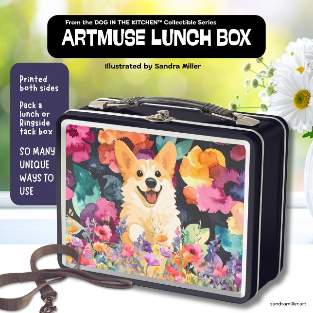 Lunch Box DENNY le CORGI (Créateur téléchargé)