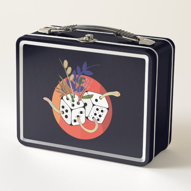 Lunch Box Dés dans un univers parallèle (Devant)