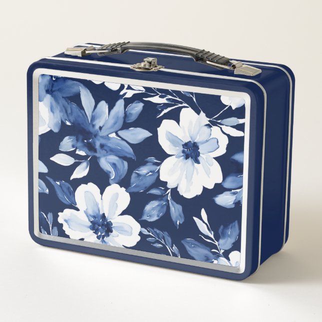 Lunch Box Design floral (Devant)