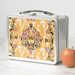 Lunch Box Design graphique, Fleurs gothiques, Vie Hollow