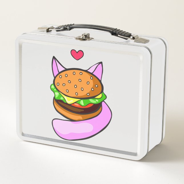 Lunch Box Design sandwich chaton mignon (Devant)