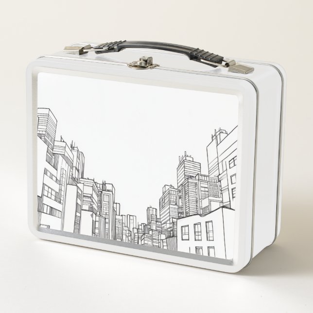 Lunch Box Dessin d'architecture (Devant)