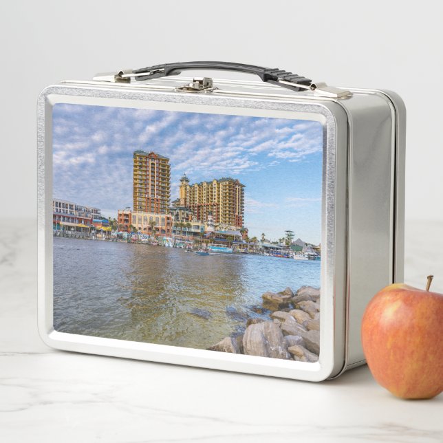 Lunch Box Destin Harbour Boardwalk Lunbox (En situation)