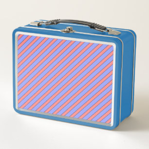 Lunch Box Diagonale rose et pourpre