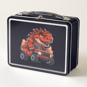 Lunch Box Dino on Wheels : Back to School Adventure Lunch Bo