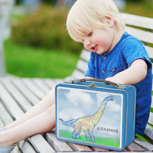 Lunch Box Dinosaure Brachiosaure ajouter Nom